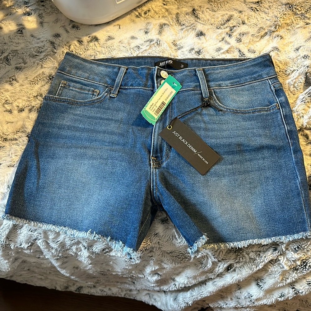 High rise shorts